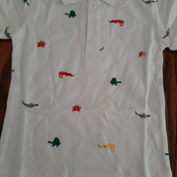 New 12/18 Month Boys Shorts Polo Shirt Set Outfit - Picture 3 of 7